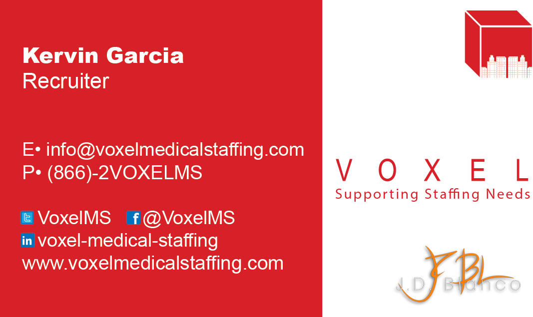 Business Card - Voxel